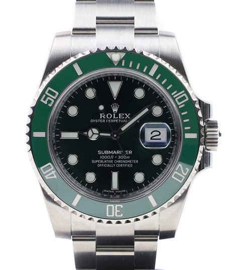 Rolex Submariner date Hulk 116610lv